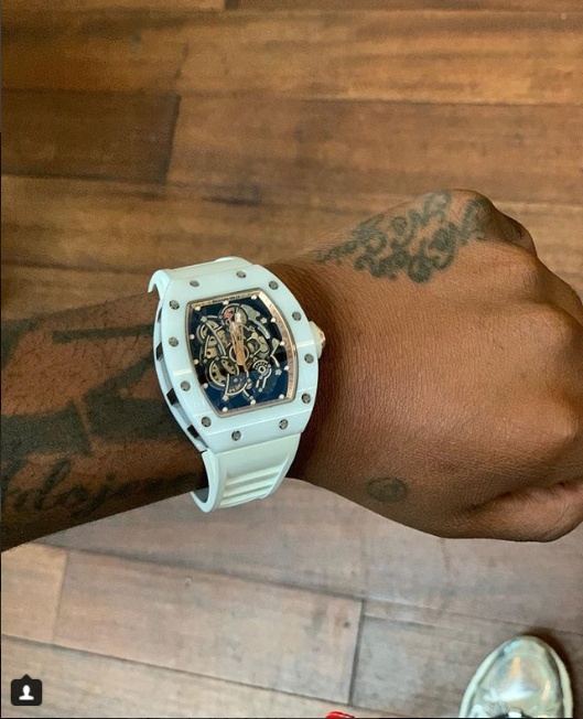 Davido Gets Richard Mille Watch Birthday Gift Boombuzz