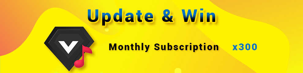 Update & Win! Boomplay Monthly Subscription