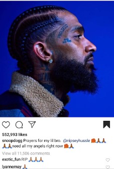 Nipsey Hussle Dead: Drake, Rihanna, More Celebrities Pay Tribute