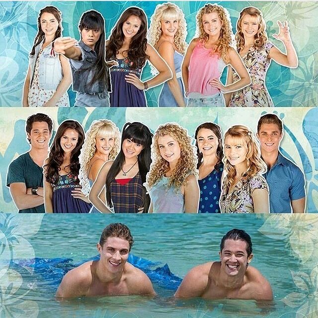 Mako Mermaids - Some of our gorgeous cast for MAKO: ISLAND OF