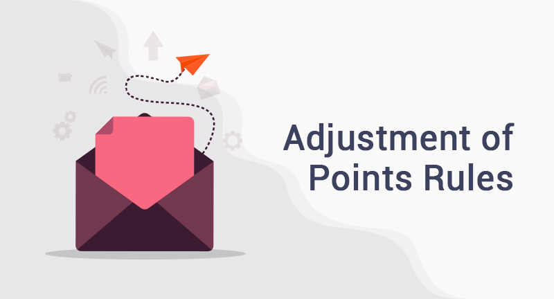 Adjustment of Points Rules 