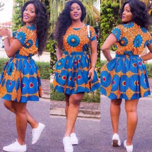 Ankara styles that can sale be worn with sneakers