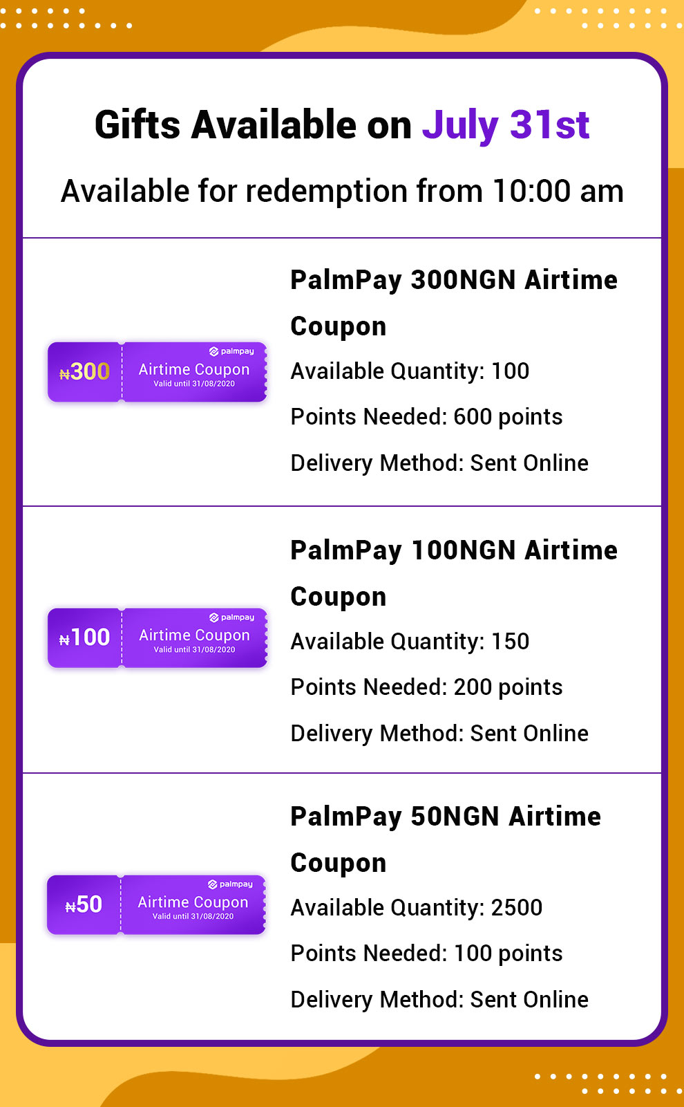free airtime pin and promo codes