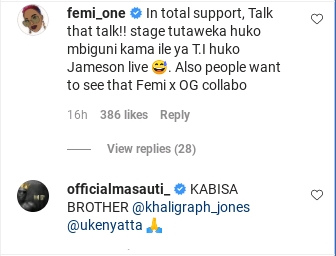 Papa Jones Has Something Serious He’d Like To Say To President Uhuru!