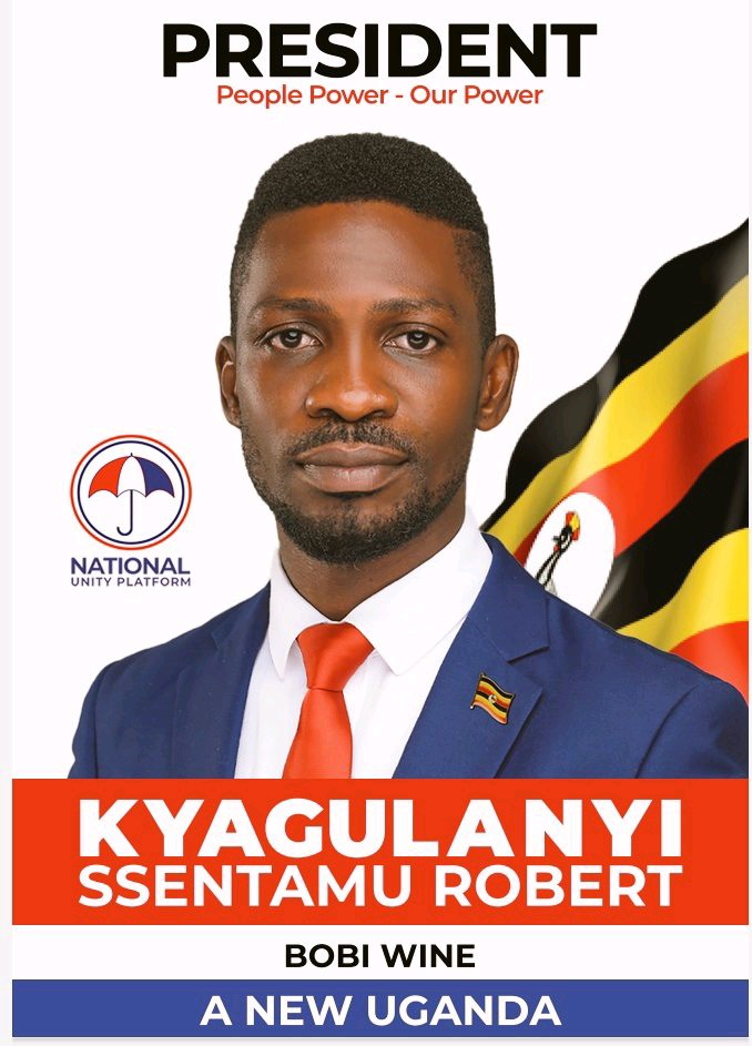 Bobi Wine: Pop star-turned politician launches political campaign poster for Uganda's Presidency 