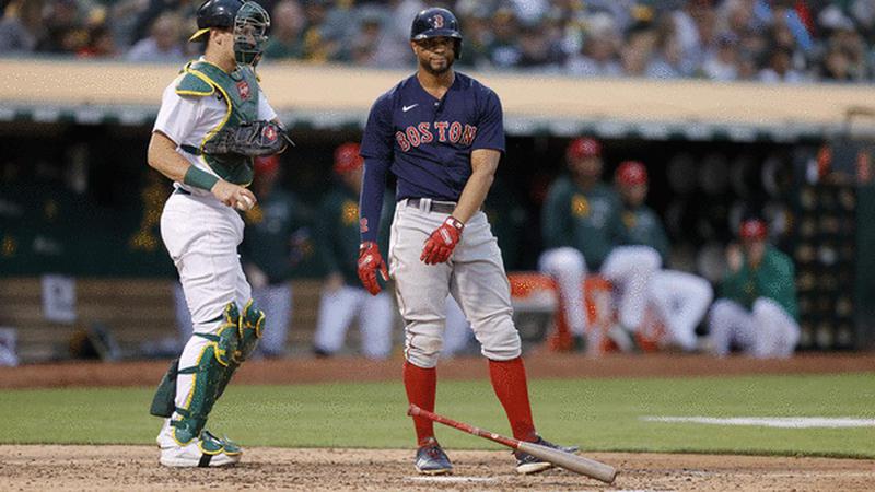 Elvis Andrus hits timely home run, but A's lose to Red Sox in extras –  Lowell Sun