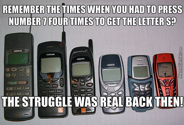old mobile phones funny