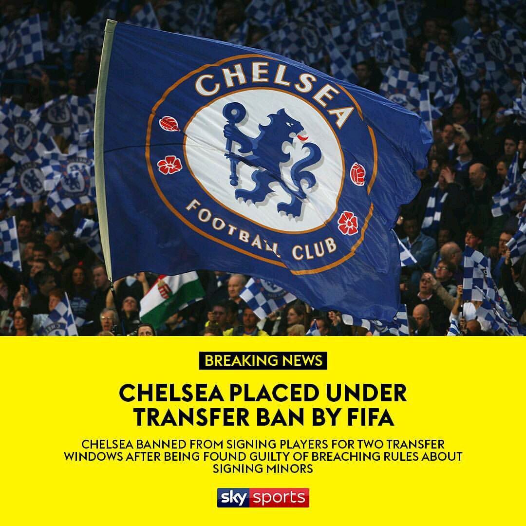 Chelsea Football Club Ban By Fifa Boombuzz