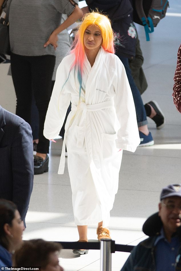 Cardi B Spotted At The Airport 