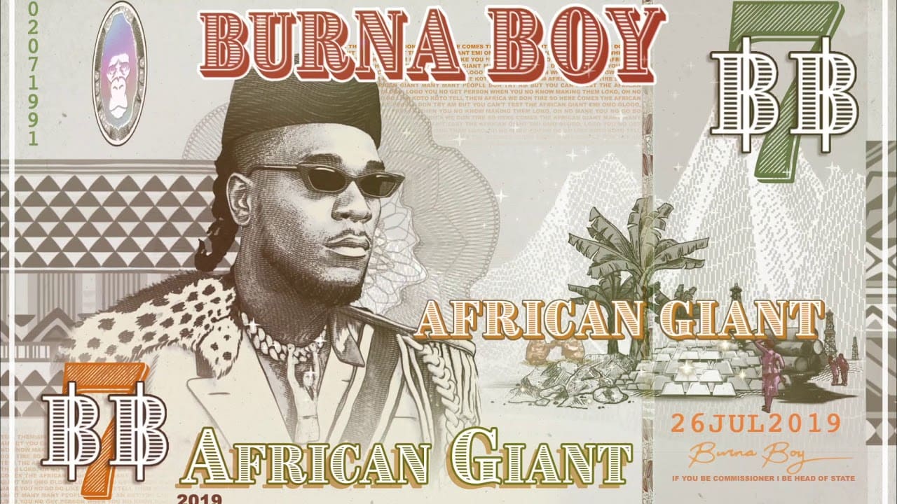 Burna Boy's African Giant Album Surpasses 600 Million Streams Across All Platforms