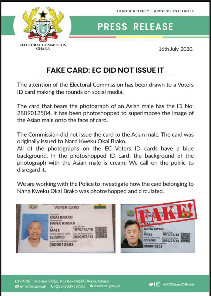 Fake Asian Boy Id