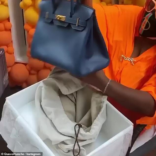 You Get A Bag Too Migos Rapper Quavo Gets His Mum Birkin Bags For