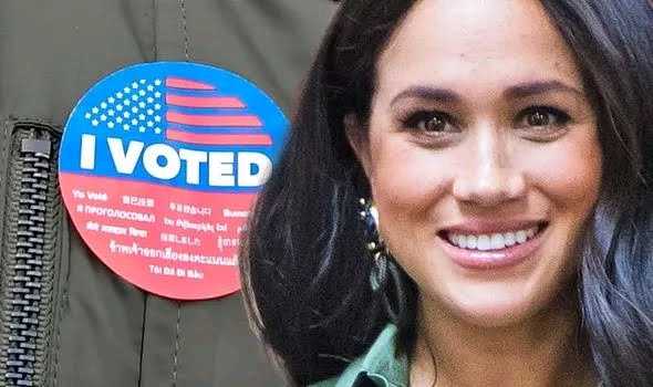 Meghan Markle votes in U.S Election, Defies British Royal Protocal