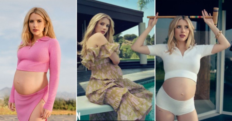 Emma Roberts becomes first pregnant Cosmopolitan cover star