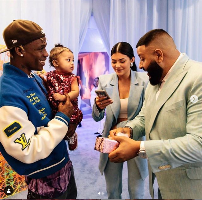 Dj Khaled Gifts Stormi Webster Her 1st Channel Bag