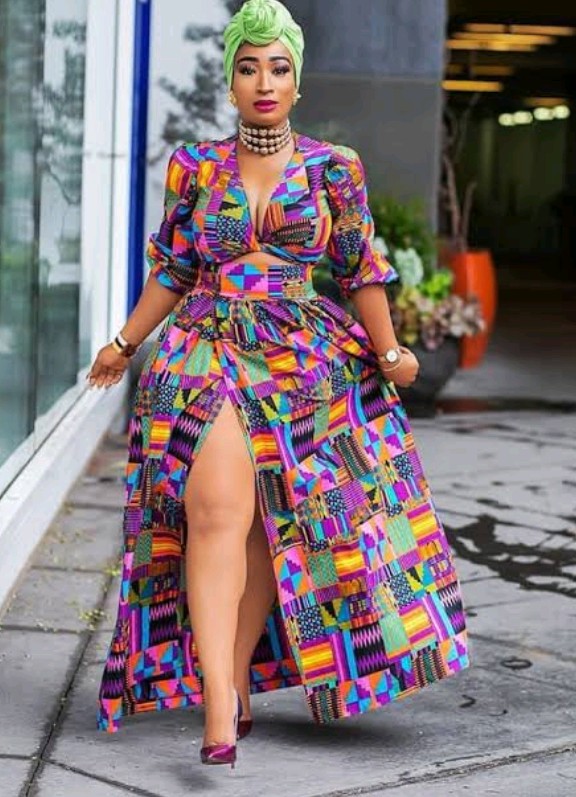 Ankara styles for slim tall ladies best sale