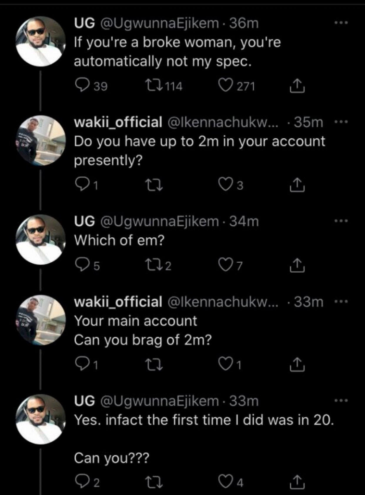 Man transfers N5,000 to young boy on twitter for being a “nuisance”