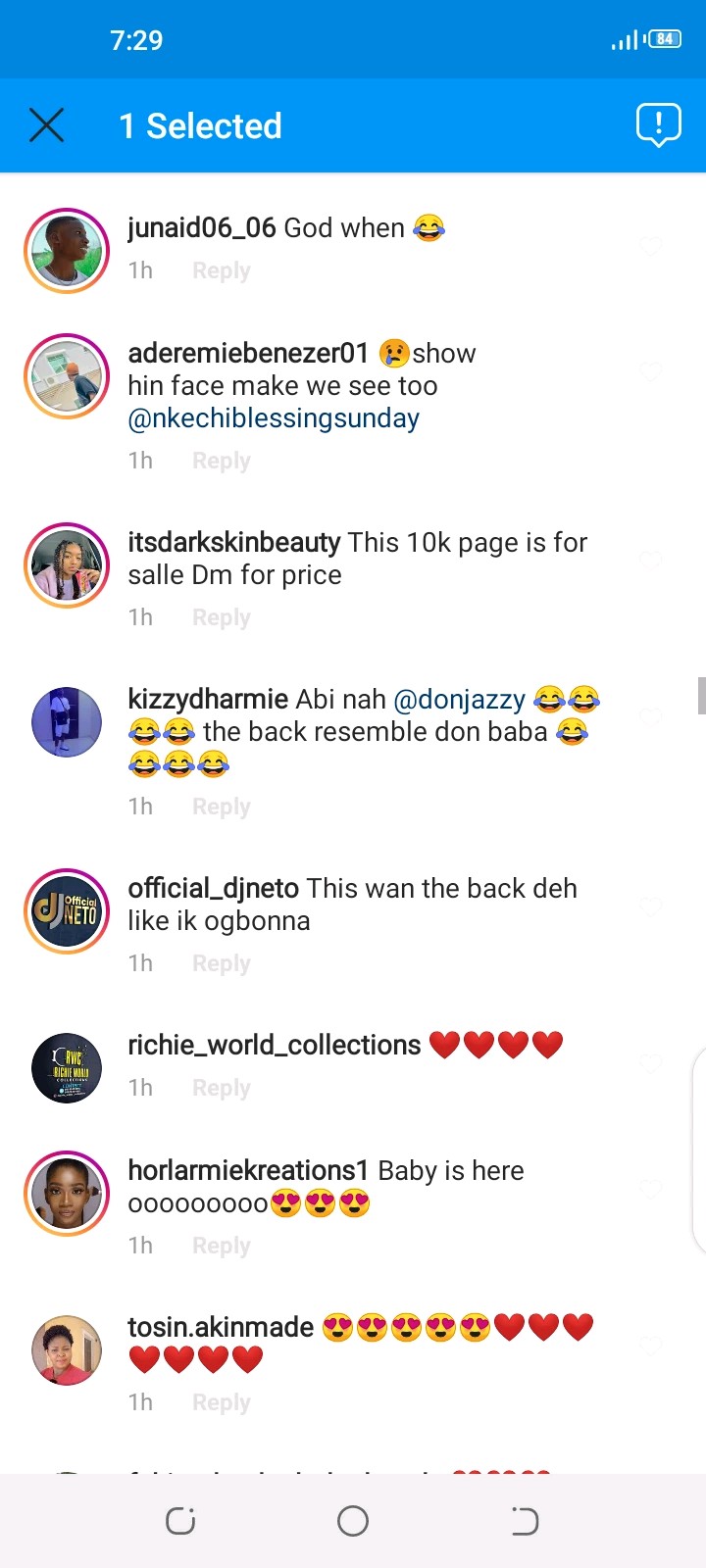 Kola Ajeyemi, Moyo Lawal And Others React As "Nkechi Blessing" Shared Loved-Up Picture On Instagram.