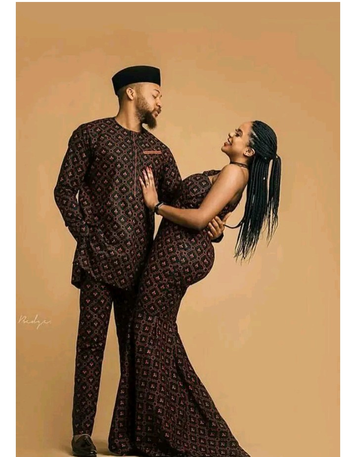 Ankara styles for shop pre wedding pictures