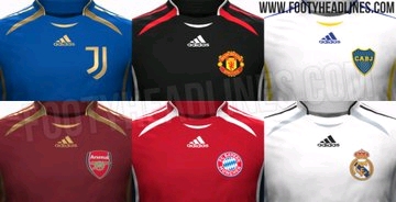 Leaked: Official photos of Adidas' Man United & Arsenal Teamgeist kits for  2021/22