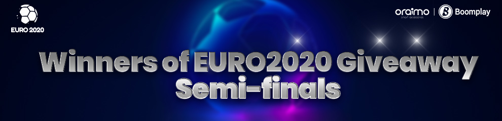 Announcement : Winners of EURO 2020 Giveaway! (Semi-finals) 