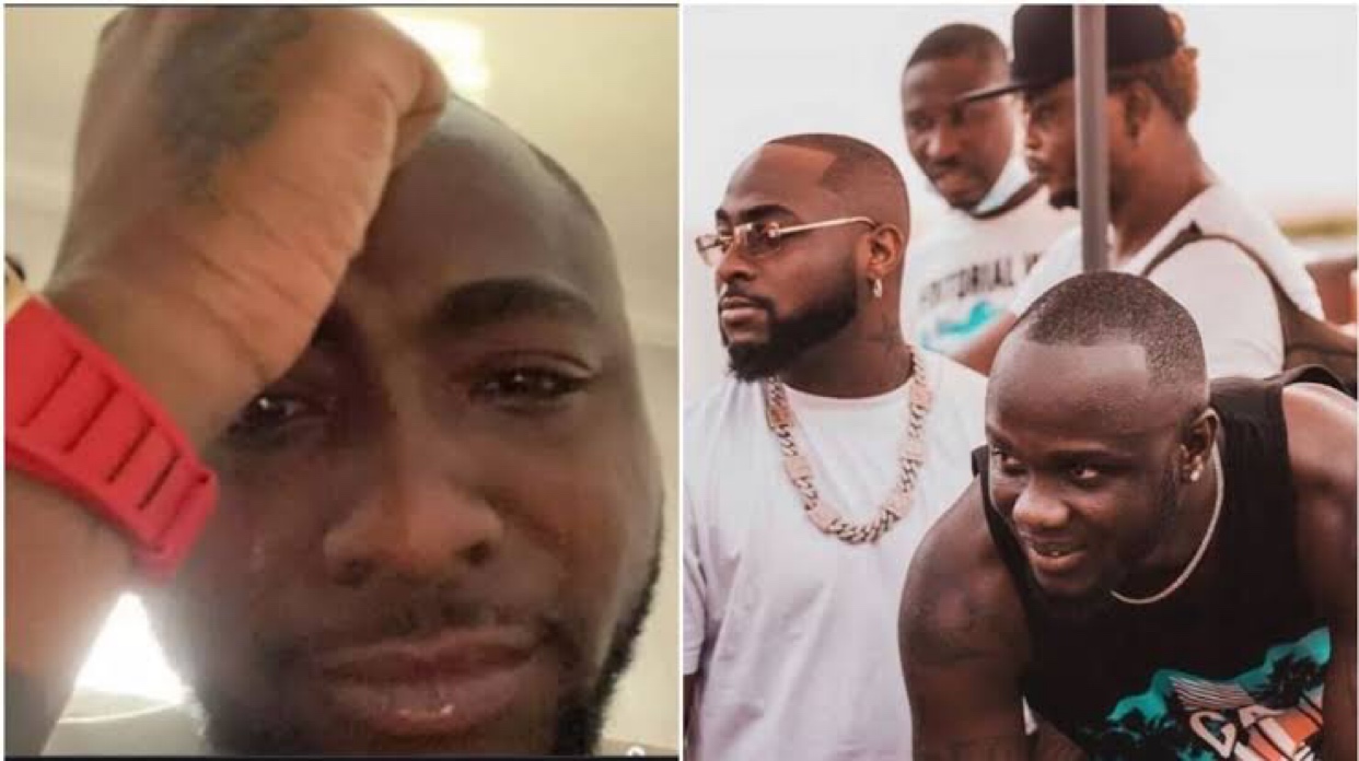 Obama DMW 44 Passes Away - Singer Davido Is Uncontrollable Mourning His Death