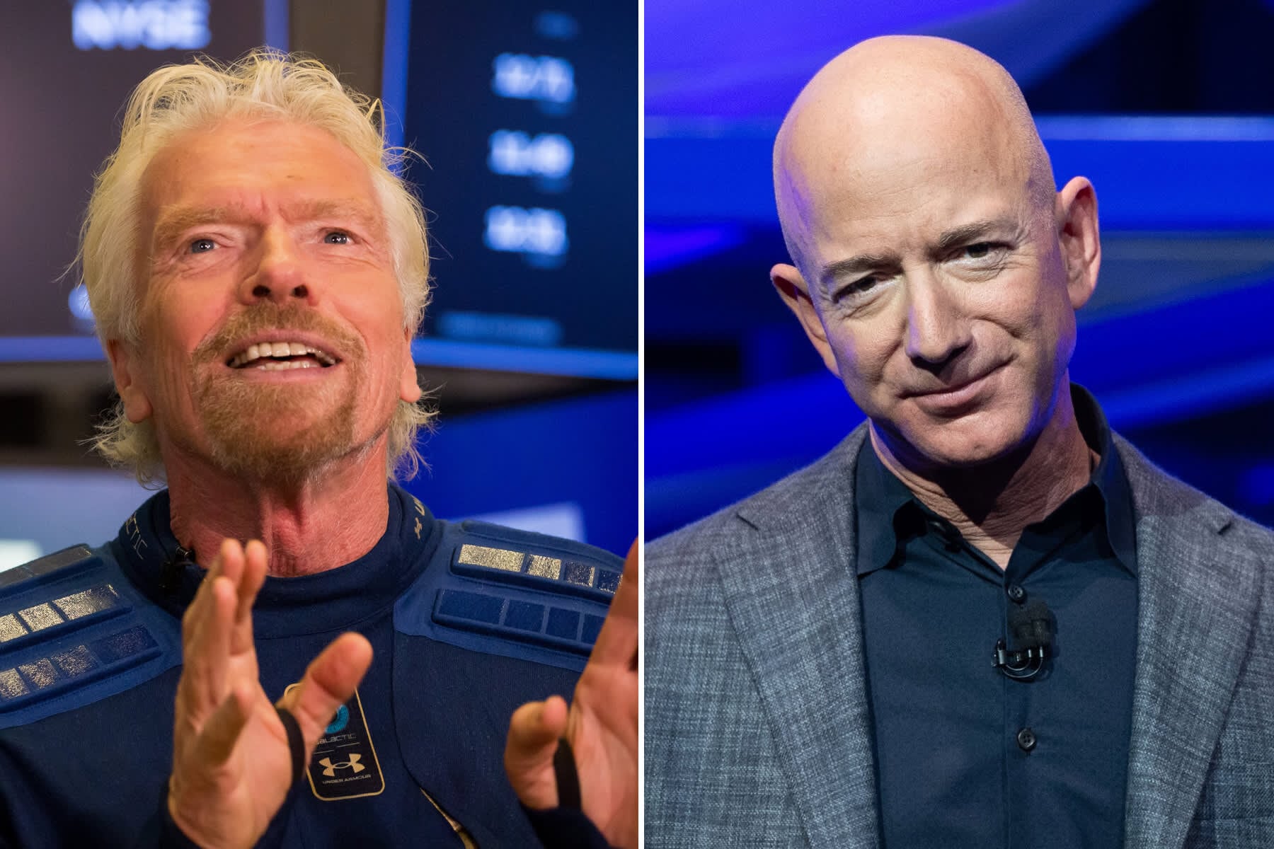 Is Sir Richard Branson Beating Jeff Bezos as First Billionaire in Space?