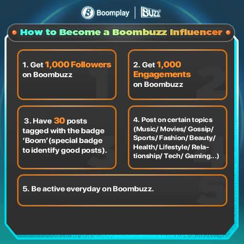 Boombuzz Influencer Recruitment 2.0