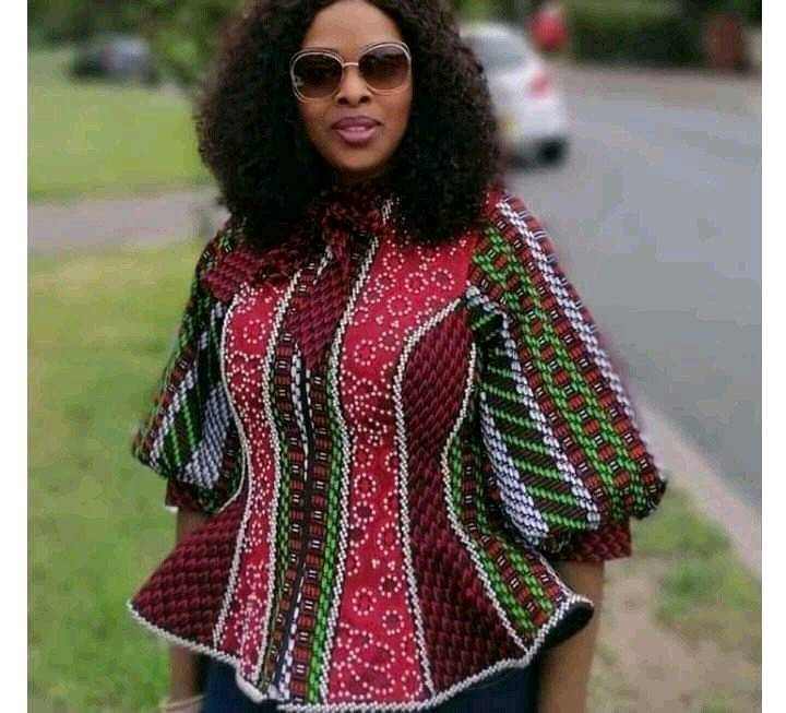 Latest Ankara Peplum Blouse Styles For Ladies 2021 - Fashion - Nigeria
