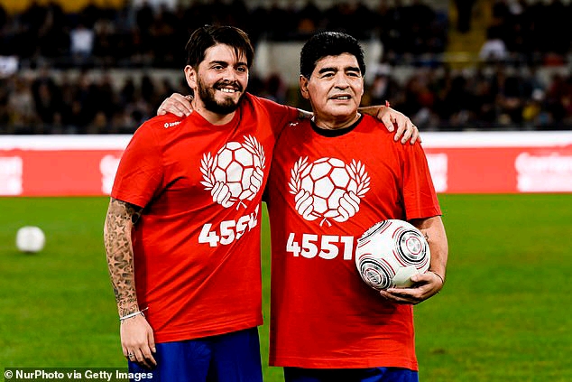 Diego Maradona's family to SUE Stefano Ceci after he allowed Napoli to use his imagery on new kit