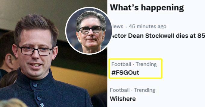 FSG Out trending on Twitter as fans blame Liverpool owners for Edwards exit