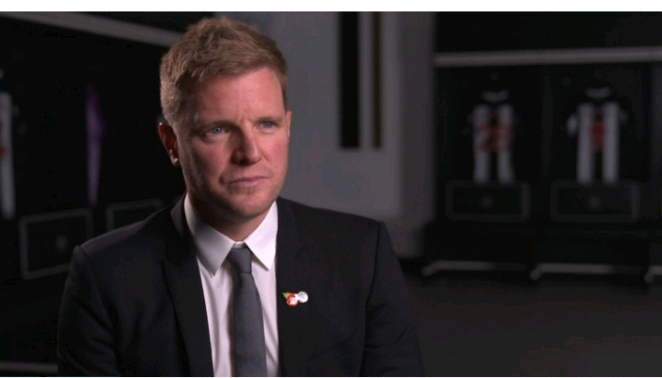 Q&A with Newcastle manager Eddie Howe