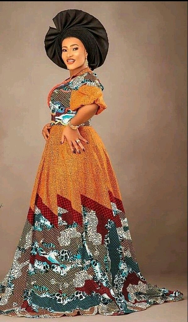 Fabulous African Print Dresses For Single And Matured Ladies