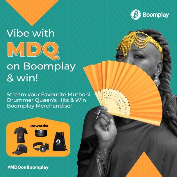 All hail the queen! Stream MDQ on Boomplay & Win!
