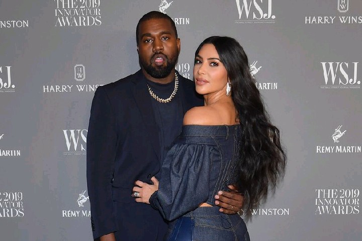 Kim Kardashian and Kanye West reunite at Virgil Abloh's Louis