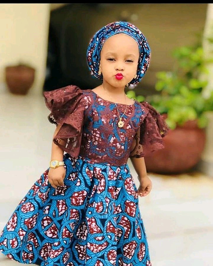 Latest children ankara outlet styles