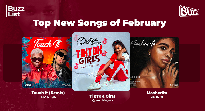 What Were The Top New Songs of February in Ghana?