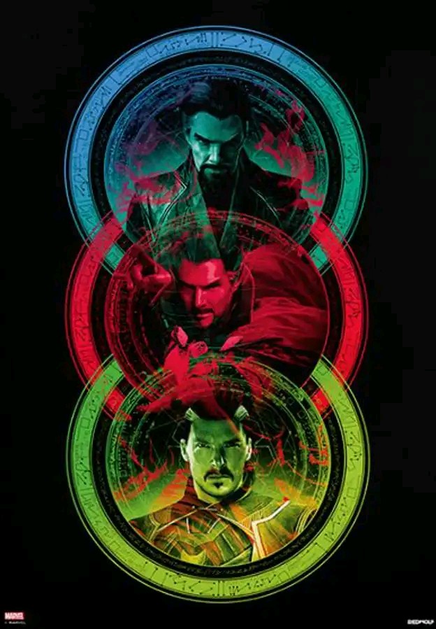 NEW DOCTOR STRANGE 2 POSTERS FEATURE SCARLET WITCH, RINTRAH & MORE