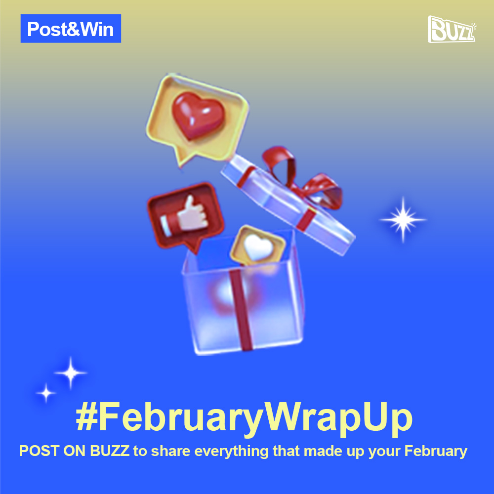Post&Win | &apos;FebruaryWrapUp - Share Everything that Made Up Your February