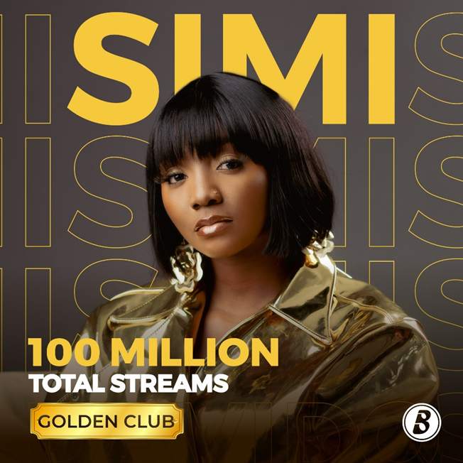 Simi Becomes the First Female to Reach 100 million Streams on Boomplay