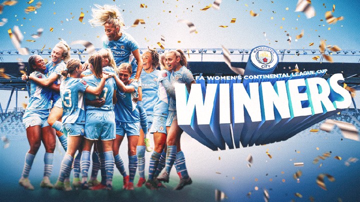 Manchester City Women are Continental Cup Champions once again.
