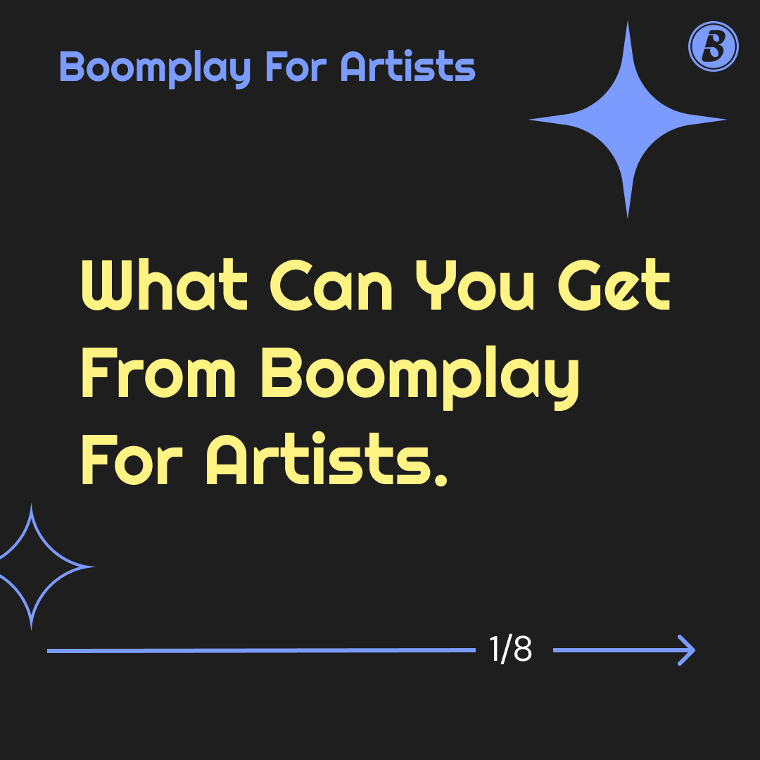 For Artists Help: What Can You Get From Boomplay For Artists?