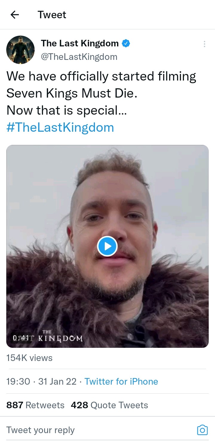 “Seven Kings Must Die” – Epic Historical Drama “The Last Kingdom