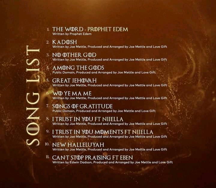 Joe Mettle drops 7th album " The Kadosh "