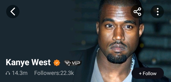 Congrats!!! Kanye West surpassed 14 million stream at Boomplay !!!!Thanks So Much Buddies !!!!