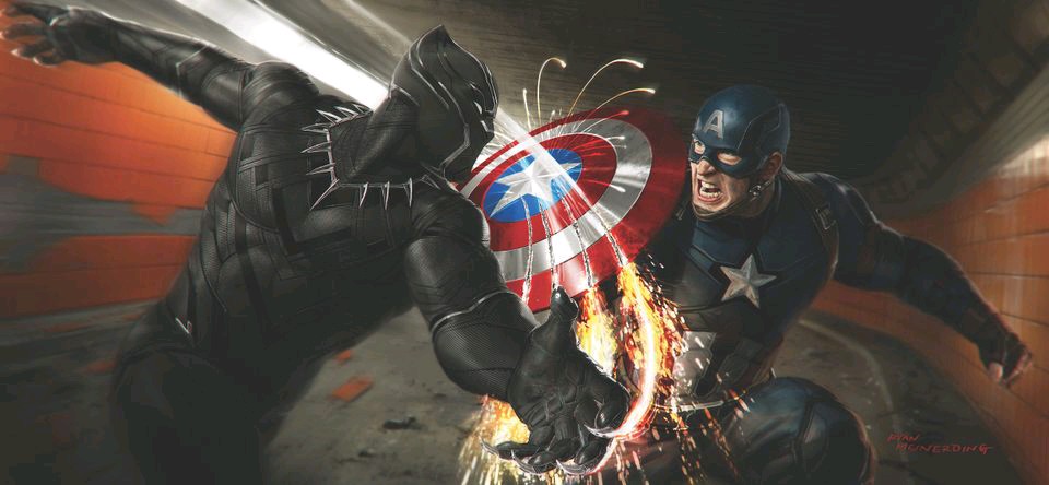Captain America Has Lost Faith in the Black Panther. 