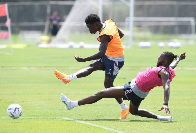 Football Gallery: Arsenal Getting Ready For Orlando City