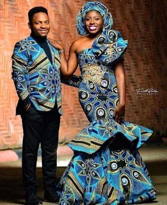 Couple 2024 kitenge wear