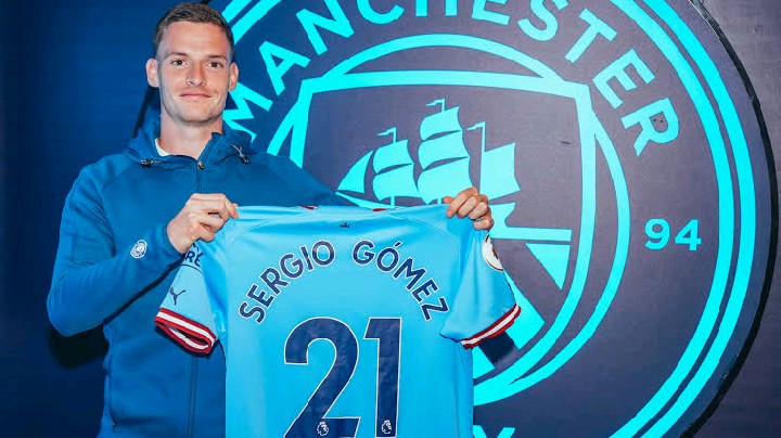 Manchester City new signing Sergio Gomez hails club’s fans as Pep  lands Marc Cucurella alternative