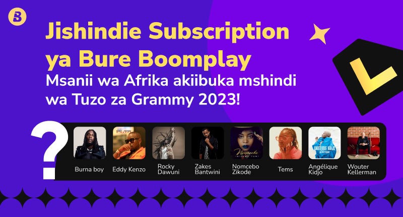 Boomplay kusherehekea wasanii wa Afrika waliochaguliwa kwenye Tuzo za Grammy kwa kutoa Free Subscrip